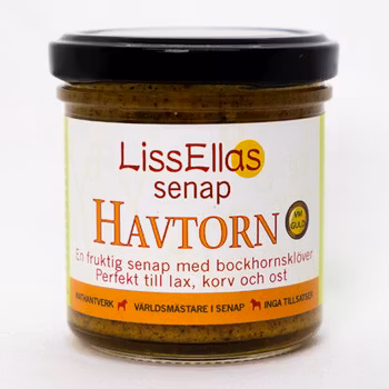 Havtornssenap Liss Ellas 150 g