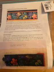 Materialsats Rosband