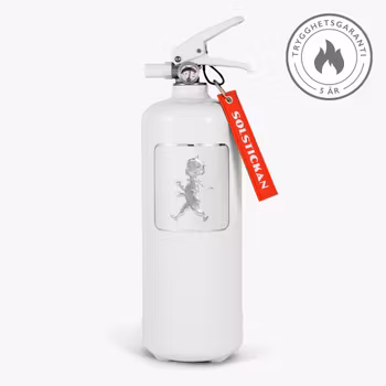 Brandsläckare vit 2 kg pulver