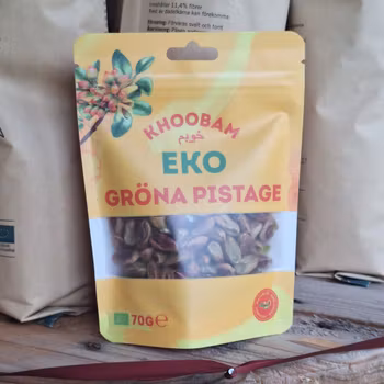 Ekologiska pistagenötter