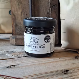 Gårdbutikens svartvinbärs marmelad
