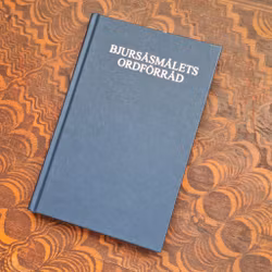 Bjursåsmålets Ordförråd