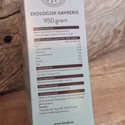 Ekologisk Havreris