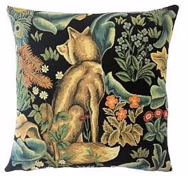 Kudde William Morris Räv i skog  45x45