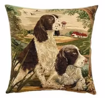 Kudde Springer Spaniel jakt motiv 45x45