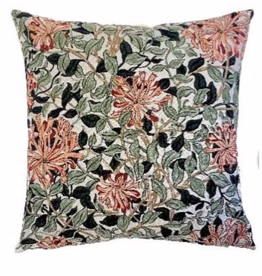 Kudde William Morris Kaprifol  45x45