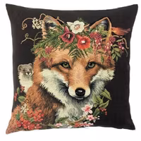 Kudde Räv med skogens vänner brun