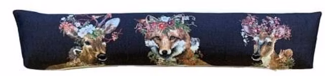 Långkudde Skogens djur med vänner