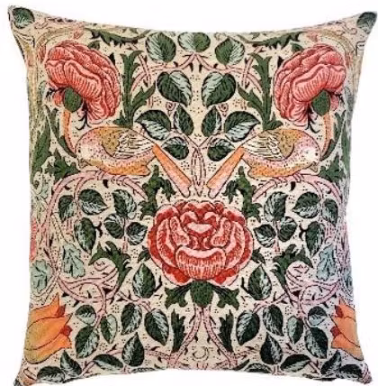 Kudde William Morris Pion&Fåglar 45x45