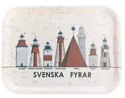 Bricka Mellan Svenska Fyrar