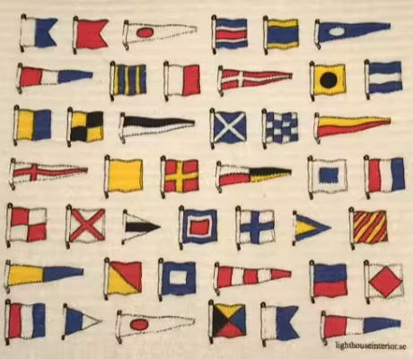 Disktrasa Signalflagga