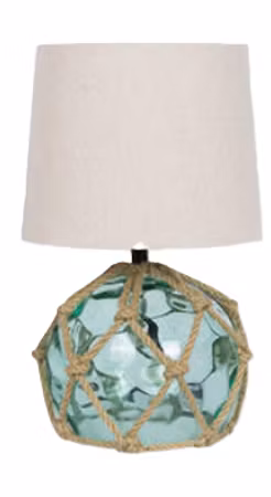Lampa Nätkula Havsgrön