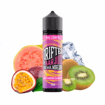 Juice Sauz Drifter Bar – Kiwi Passion Guava Ice | 16ML (60ML flaska)