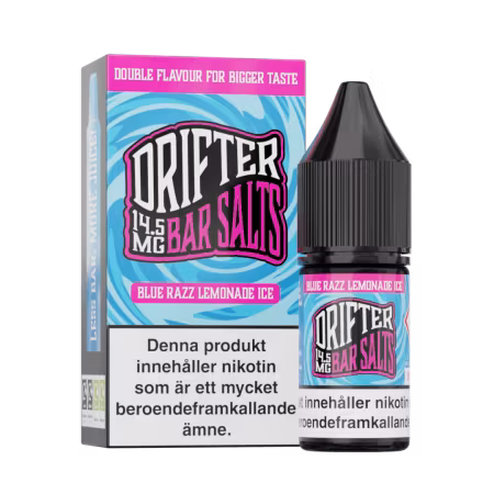 Drifter Bar Salts – Blue Razz Lemonade Ice | 14.5MG-10ML