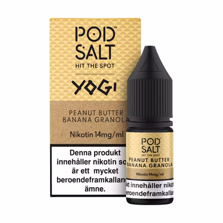 Pod Salt – Yogi Peanut Butter Banana Granola | 14MG-10ML