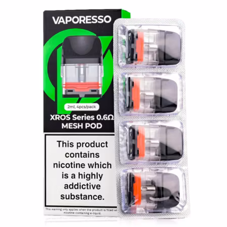Vaporesso XROS V2 Ersättningspod (4pack, 2ML – 3ML)