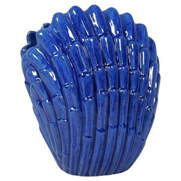 Midcentury Modern Vase Seashell Vicke Lindstrand Ekeby, Sweden, 1940s