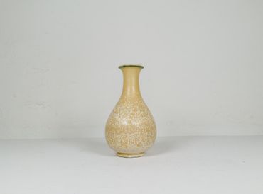 Midcentury Modern Sculptural Vase Rörstrand by Gunnar Nylund, Sweden, 1950s
