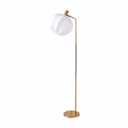 Midcentury Modern Brass Floor Lamp Bergboms G-03, Sweden, 1960s