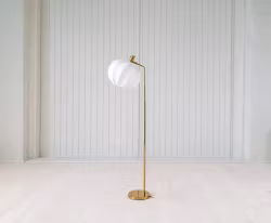 Midcentury Modern Brass Floor Lamp Bergboms G-03, Sweden, 1960s
