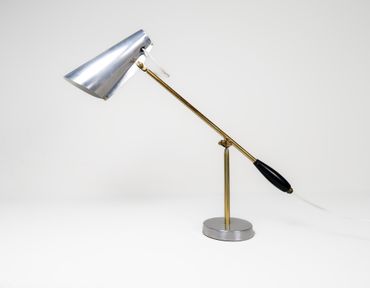 Midcentury Modern 1950s Birger Dahl Table Lamp "Birdy" for Sonnico Norway