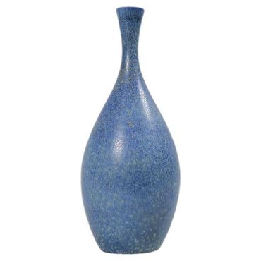 Midcentury Modern Sculptural Stoneware Vase Carl Harry Stålhane, Sweden 1950s