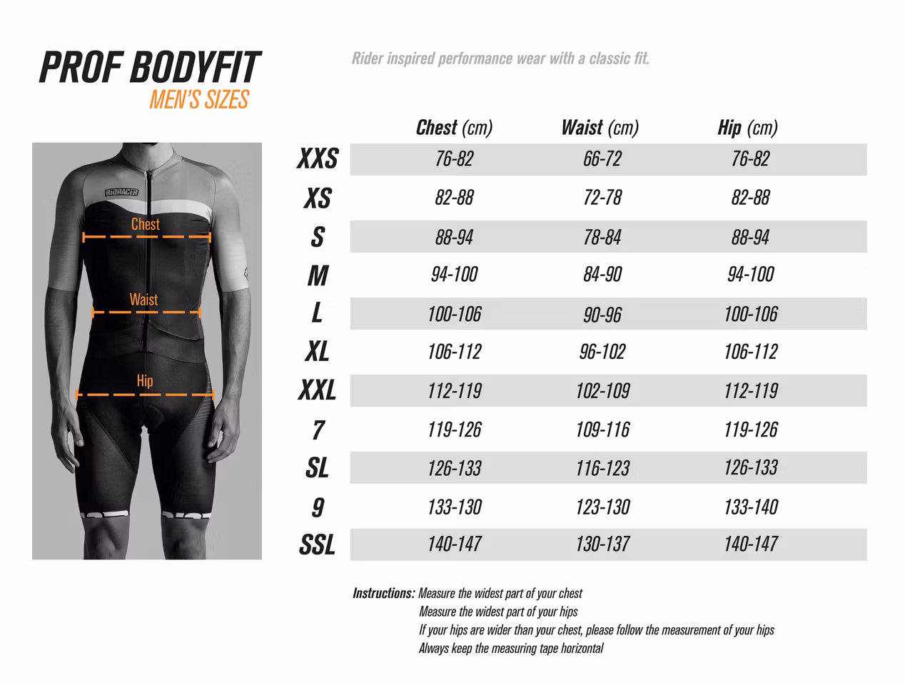 Prof Bodyfit Cykeltröja | Svartblå | Herr