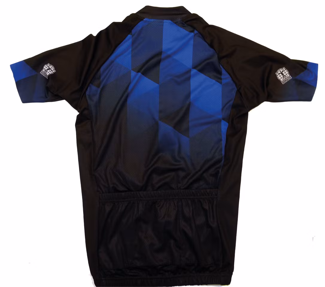 Prof Bodyfit Cykeltröja | Svartblå | Herr