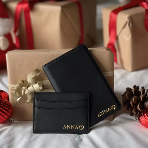 Julkappstips - Passfodral och korthållare