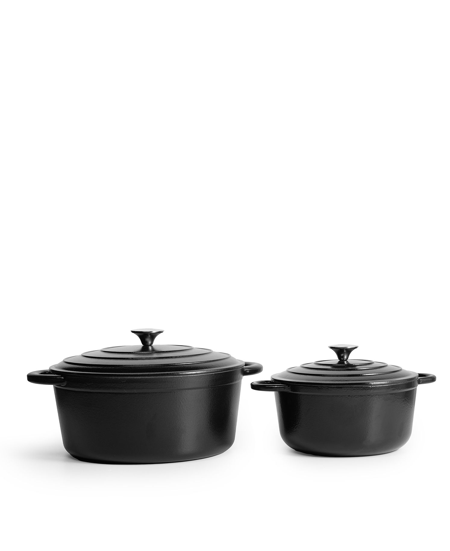 Großer Gusseisentopf von Jernverket 7L - Oscuro Mate