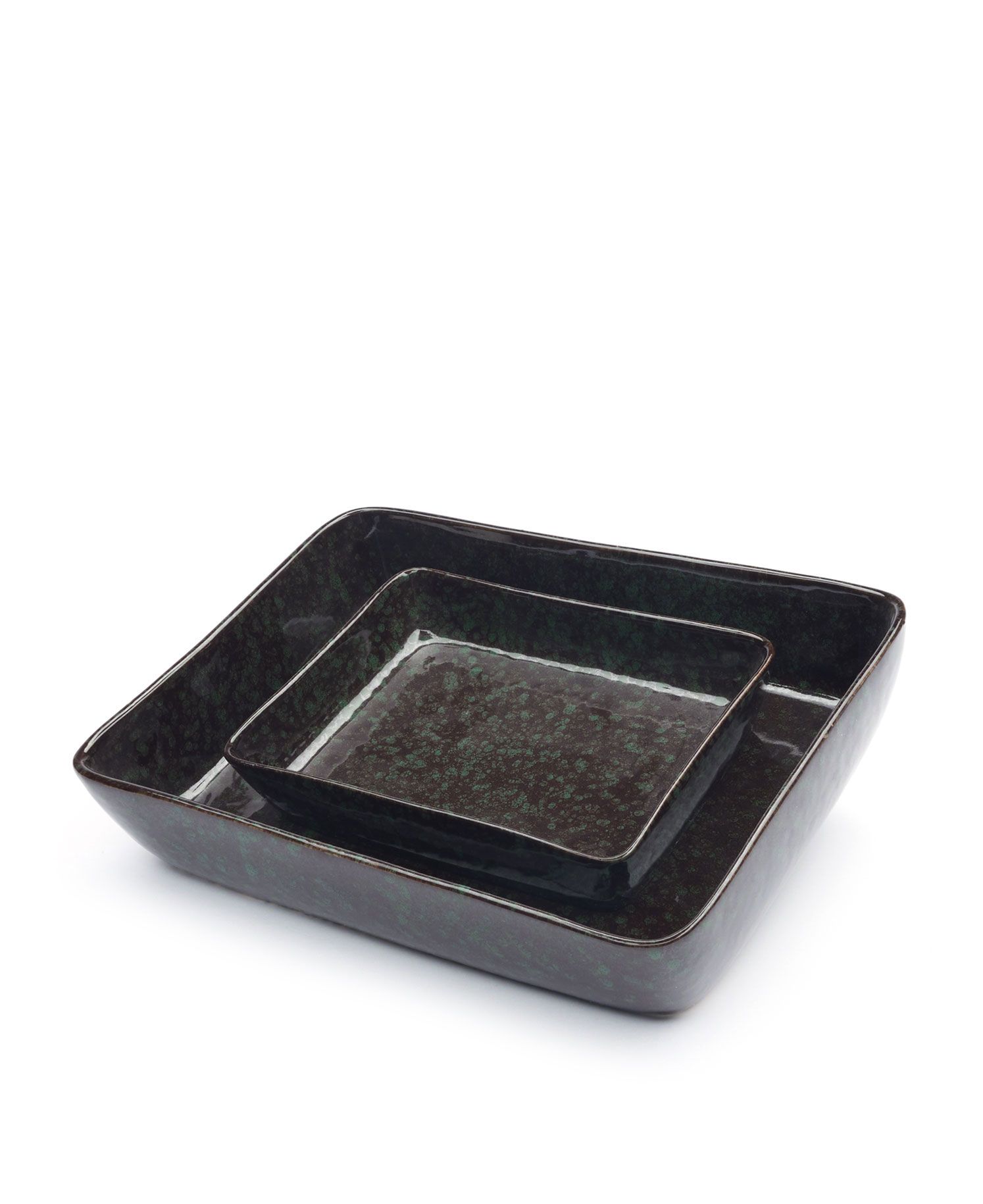 KERAMIK-OFENFORM, 2ER-PACK – GRÜN