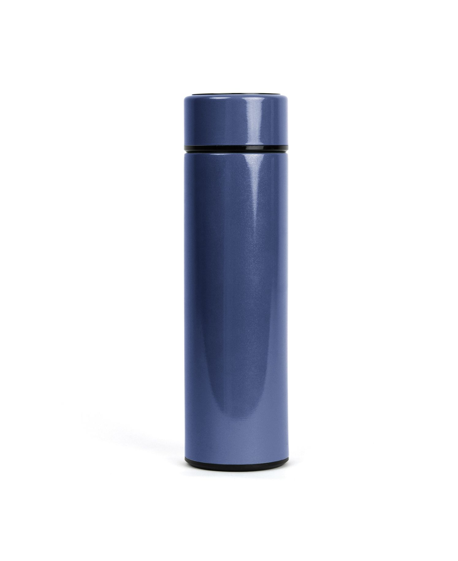 STILVOLLE THERMOSKANNE MIT DISPLAY – HELLBLAU