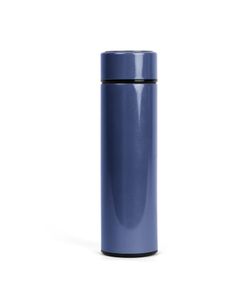 STILVOLLE THERMOSKANNE MIT DISPLAY – HELLBLAU