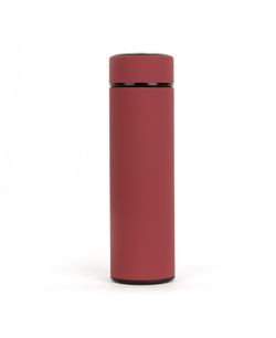 STILVOLLE THERMOSKANNE IM MATTEN DESIGN – ROT