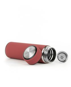 STILVOLLE THERMOSKANNE IM MATTEN DESIGN – ROT