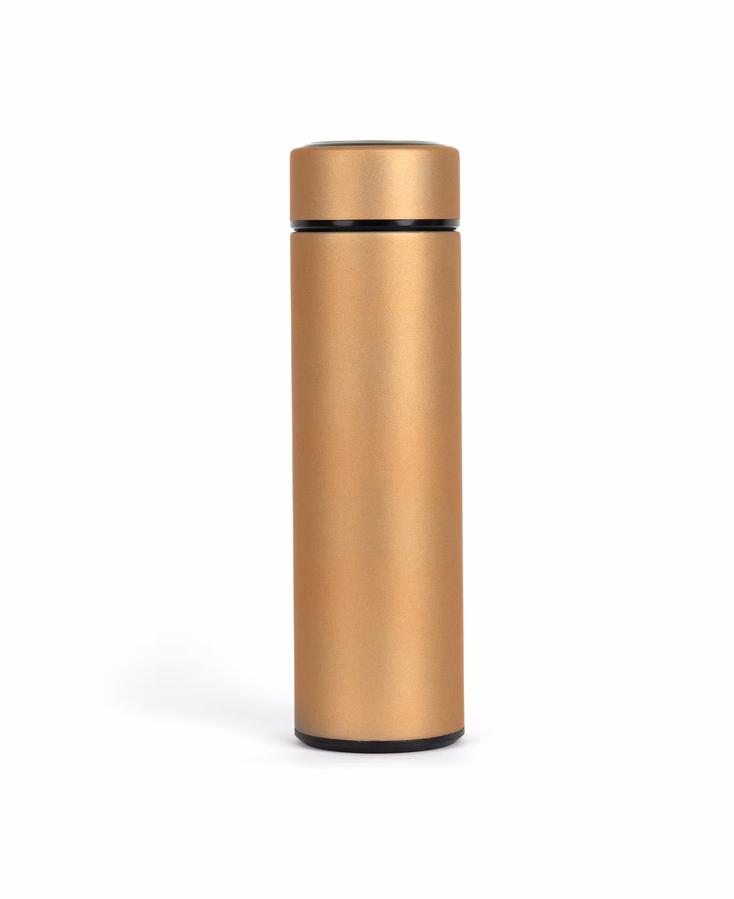 STILVOLLE THERMOSKANNE IM MATTEN DESIGN – GOLD