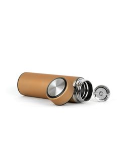STILVOLLE THERMOSKANNE IM MATTEN DESIGN – GOLD