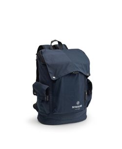 STILVOLLER CANVAS-RUCKSACK VON SUTHERLAND & SONS – NAVY