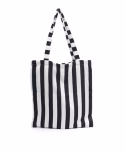 STOFFTASCHE HAMAM RECYCLED – NAVY / STREIFEN