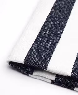 STOFFTASCHE HAMAM RECYCLED – NAVY / STREIFEN