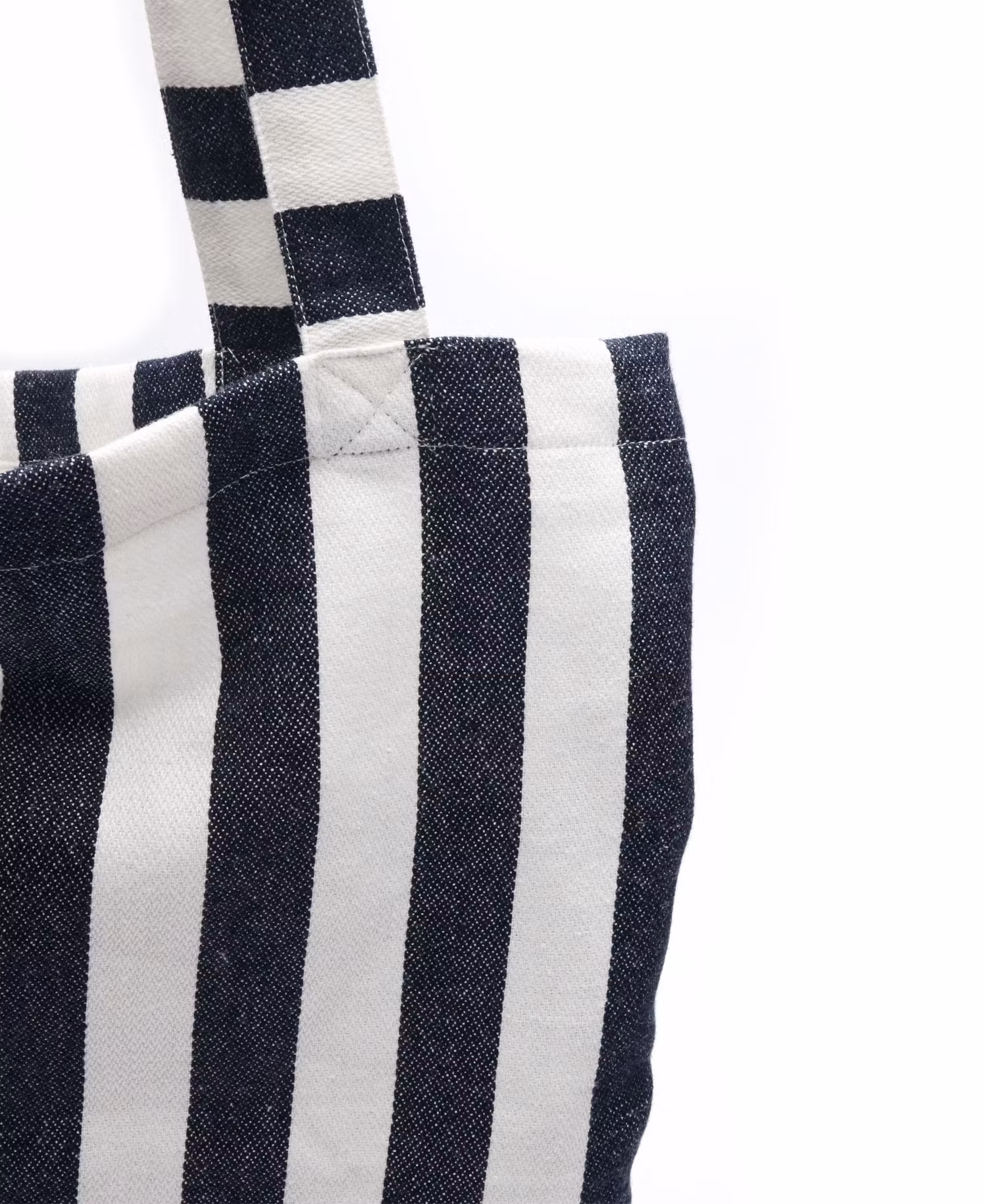 STOFFTASCHE HAMAM RECYCLED – NAVY / STREIFEN