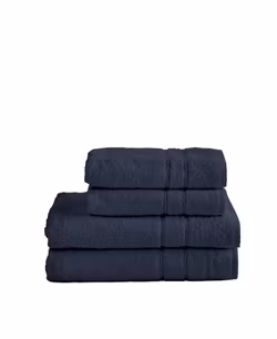 WEICHES UND SCHÖNES HANDTUCH-SET VON YLLEVERKET  – NAVY