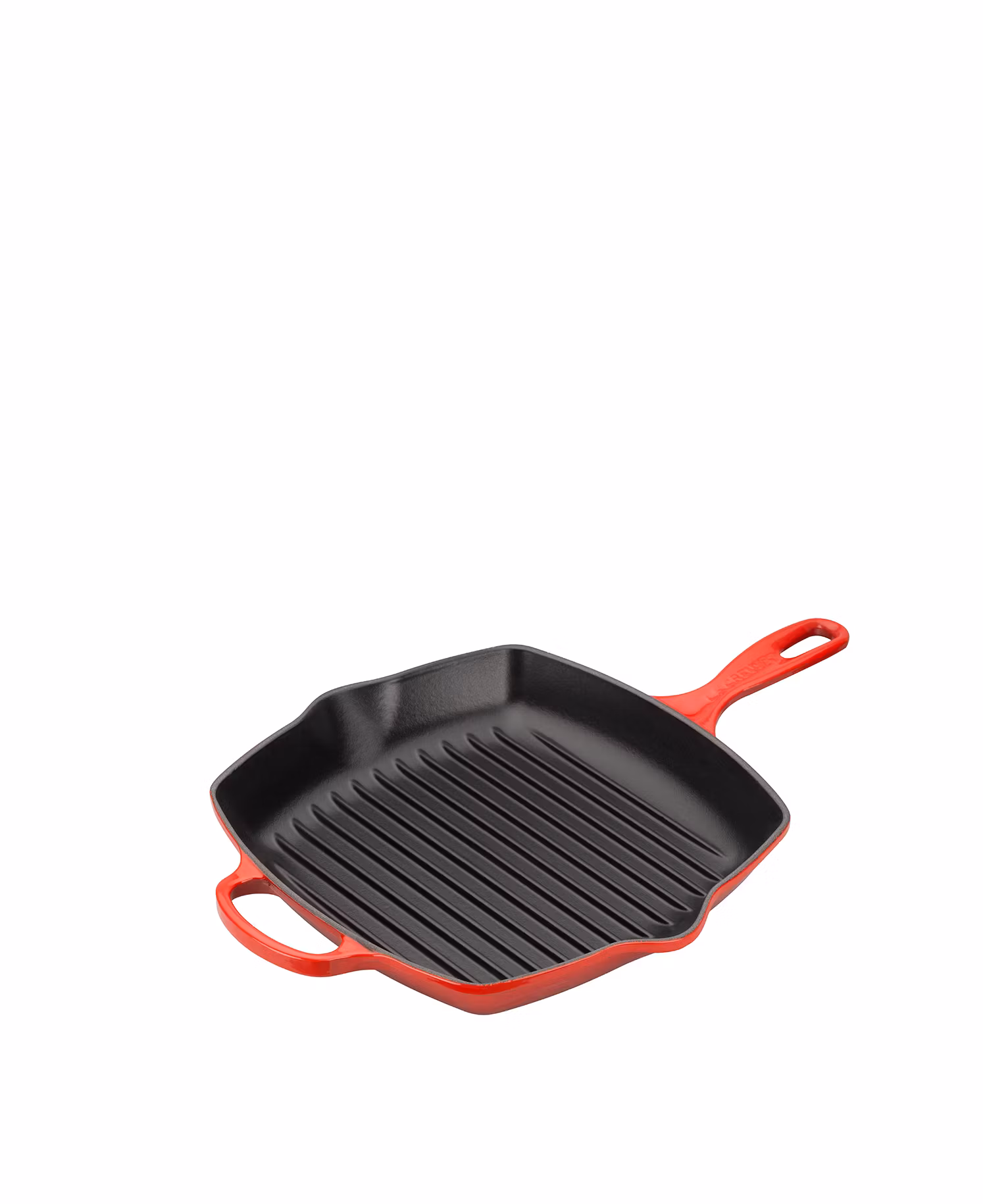 Le Creuset – Quadratische Grillpfanne 26 cm – Cerise
