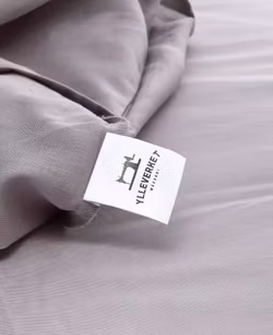 WEICHE, SCHÖNE BETTWÄSCHE VON YLLVERKET – GRIS SOLIDO