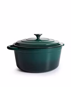 Großer Gusseisentopf von Jernverket 7L - Verde Oscuro