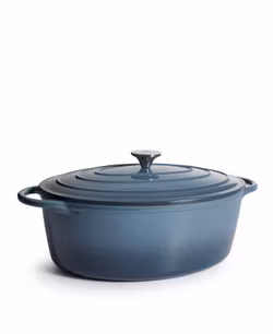 Ovaler Gusseisentopf von Jernverket 8L - Petroleum