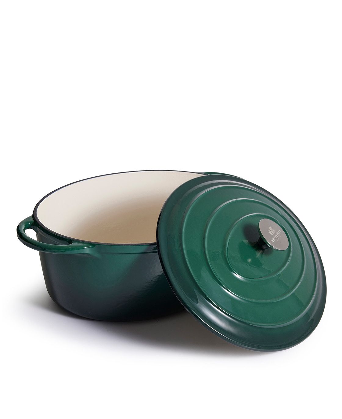 Ovaler Gusseisentopf von Jernverket 8L - Verde Oscuro
