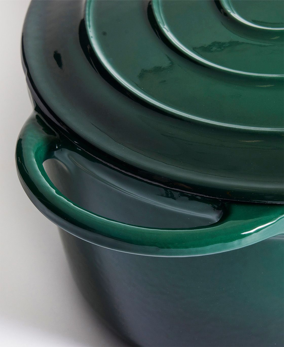 Ovaler Gusseisentopf von Jernverket 8L - Verde Oscuro