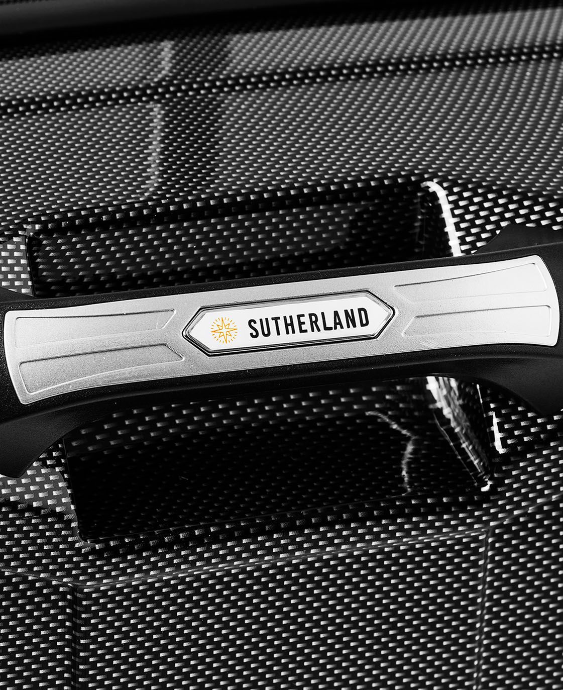 Moderner mittelgroßer Koffer von Sutherland & Sons - Schwarz