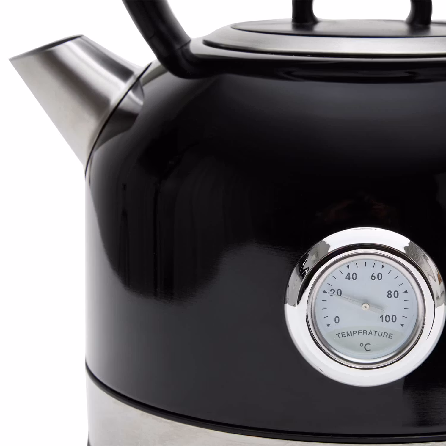 Champion Wasserkocher Retro 1,7L - Schwarz